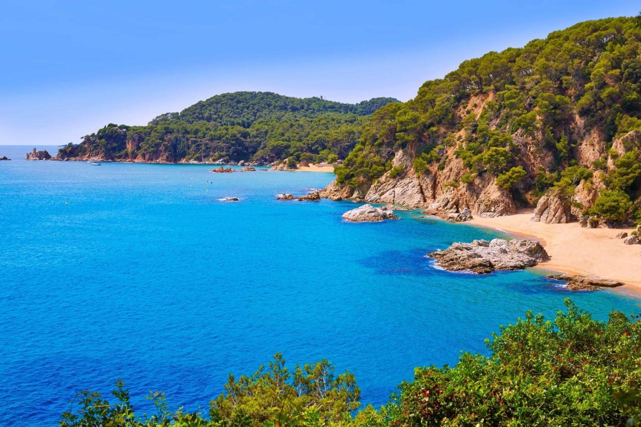 Solàrium con terraza a 5 minutos de la playa recientemente renovado Girona Exterior foto